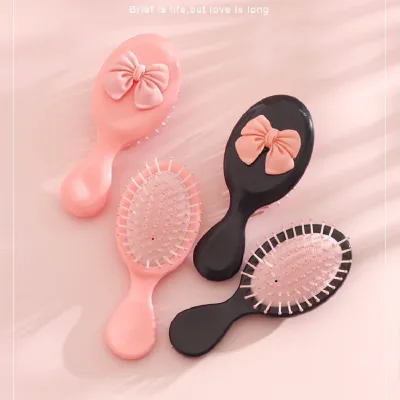 Colorful Bow Tie Hair Tooth Comb